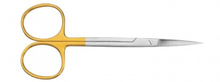 Ножницы IRIS 120мм,угловые,зубчатые,карбидные вставки Арт.8028