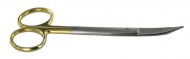 Ножницы GOLDMAN-FOX 130мм,прямые,зубчатые Арт.8041