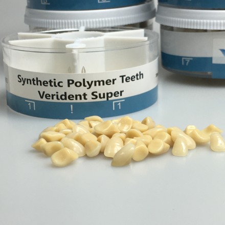 Двуслойные зубы Verident Super в тубе 560 шт.