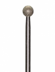 Бор шаровидный 242 с алмазным напылением диаметр 5 мм