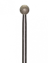 Бор шаровидный 242 с алмазным напылением диаметр 4 мм
