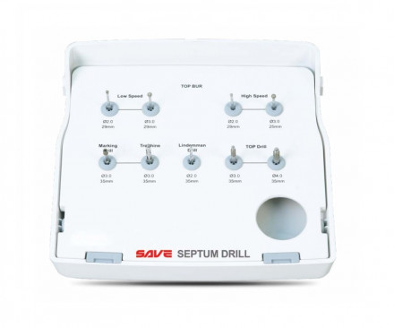 Набор боров SAVE SEPTUM DRILL Dentis